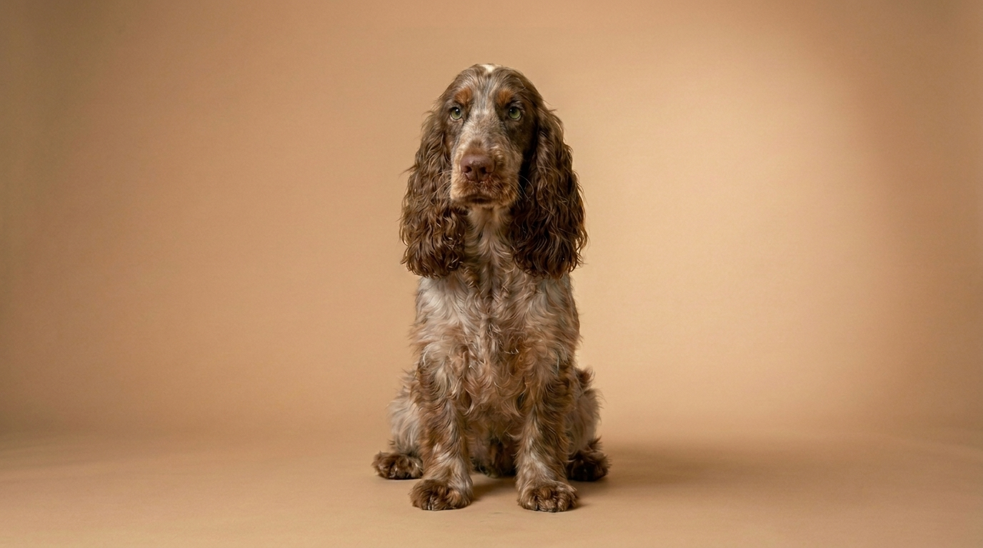 Felicity seduta frontalmente in studio, sguardo verso l'obiettivo